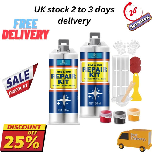 Tile repair kit shower - kit,