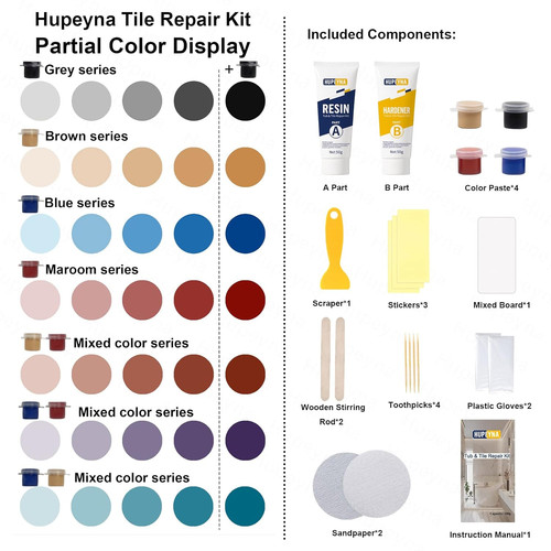 Shower tray repair kit tub - tray,