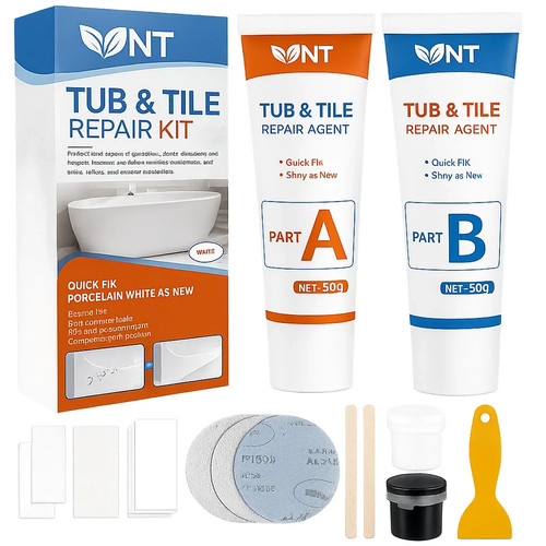 Tub tile repair - repair, bath