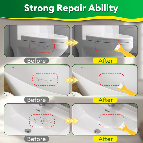 Ceramic tile repair kit white - tile,