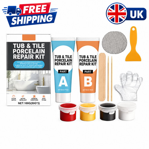 Tub tile repair kit - tub, bath
