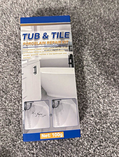 Tub tile porcelain crack - tile,