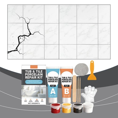 Porcelain repair kit epoxy - porcelain,