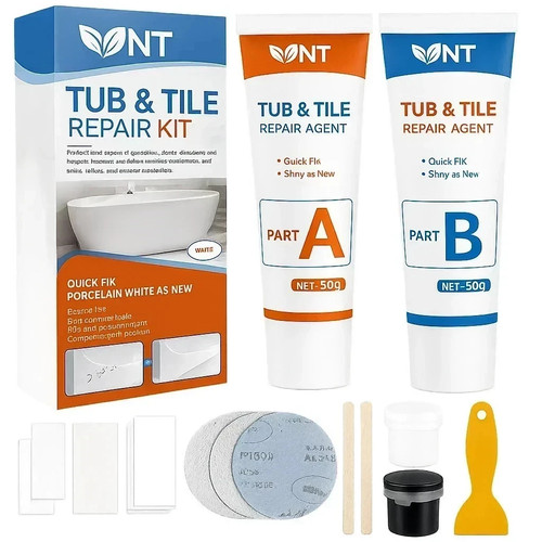 Tub tile repair kit - repair, bath