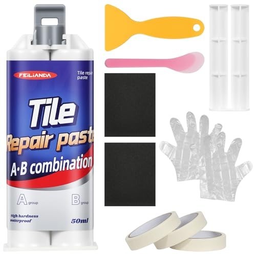 Porcelain ceramic tile repair - porcelain,