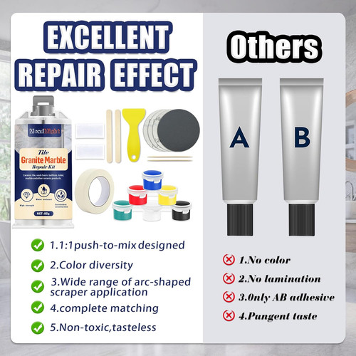 Tile stone repair kit - repair,