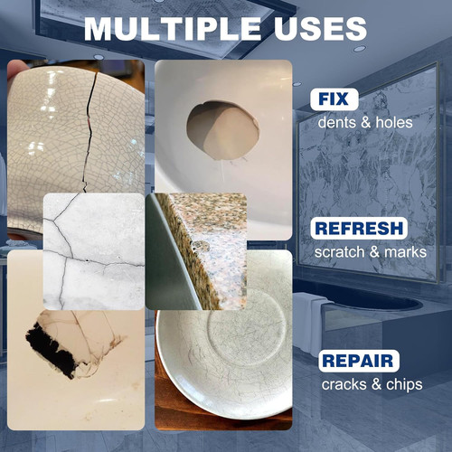 Tile repair kit fast drying - repair,