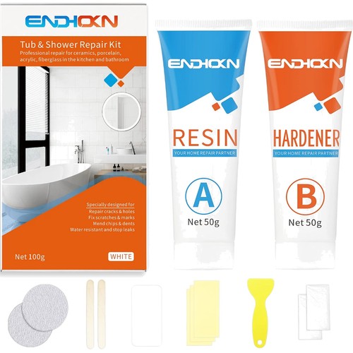White bath repair kit for - kit,